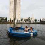 Fotos del excéntrico bote-jacuzzi Fotos del excéntrico bote-jacuzzi