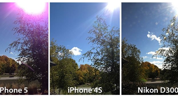 Por qué las fotos del iPhone 5 de Apple salen moradas