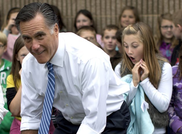 La foto más divertida y polémica de Mitt Romney