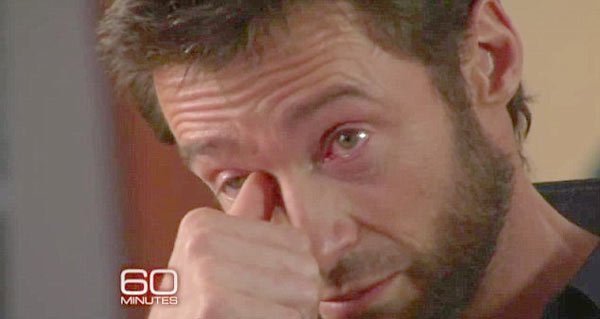 Video: El llanto de Hugh Jackman por el abandono de su madre Video: El llanto de Hugh Jackman por el abandono de su madre