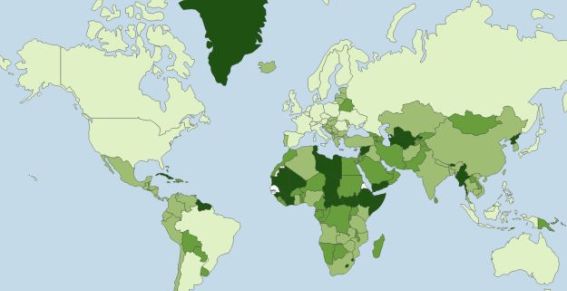 Las naciones con mayor riesgo de desconexión a Internet