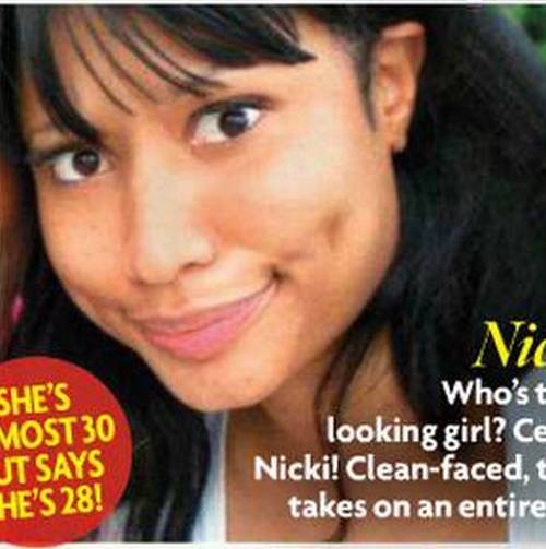 Foto de Nicki Minaj al natural como nunca la viste