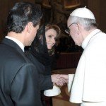 Fotos: El encuentro de Enrique Peña Nieto y Angélica Rivera con el Papa Francisco Fotos: El encuentro de Enrique Peña Nieto y Angélica Rivera con el Papa Francisco