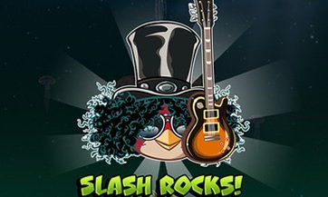 Slash en Angry Birds