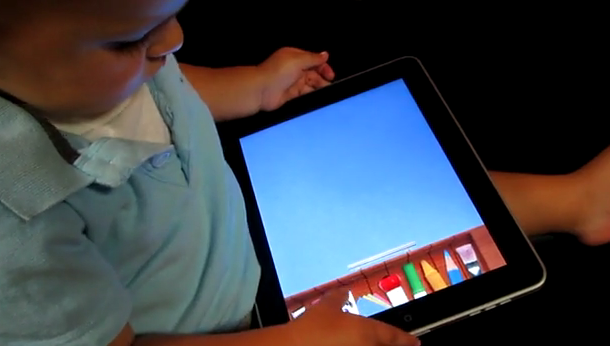 Niña de 4 años internada por adicta al iPad