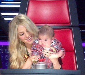Shakira lleva a Milan a 'The Voice' - Fotos Shakira lleva a Milan a 'The Voice' - Fotos