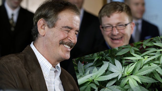 Vicente Fox utiliza la Biblia para promover la marihuana
