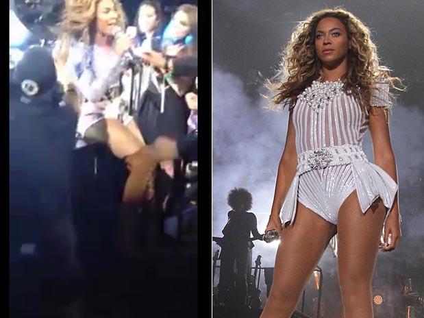 Video: Ventilador le come el pelo a Beyoncé