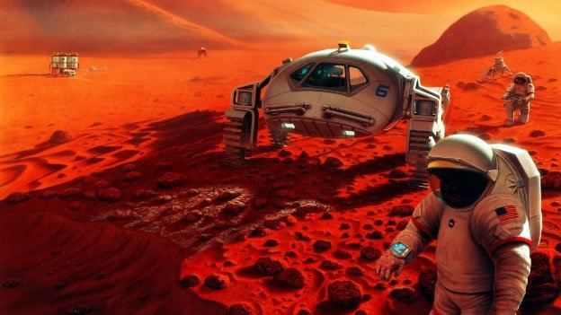Enterate cómo es la atmósfera en Marte