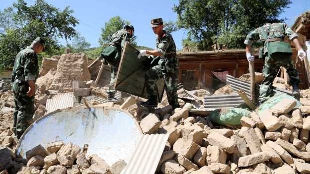 China: sismo deja 89 muertos y decenas de heridos - Fotos China: sismo deja 89 muertos y decenas de heridos - Fotos
