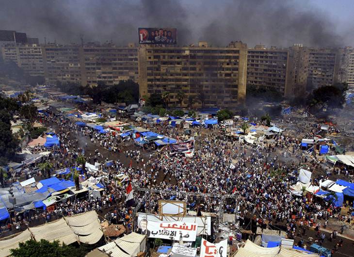 Disturbios en Egipto deja 525 personas muertas