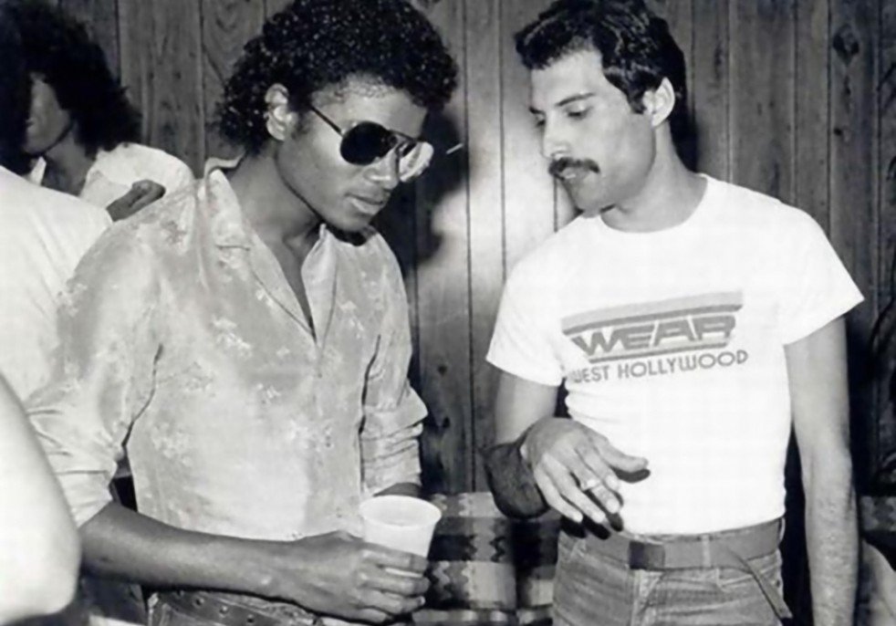 Dueto entre Michael Jackson y Freddie Mercury