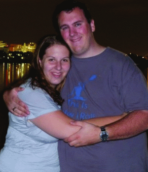 Una pareja bajó 100 kilos con ejercicio conjunto - Fotos