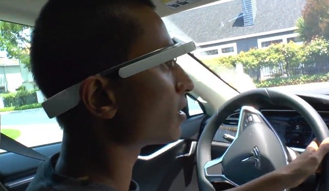 Video: Cómo sería conducir usando los Google Glass
