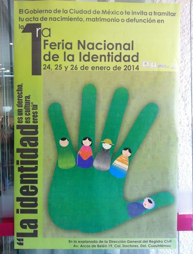 Se pone en marcha la Primera Feria Nacional de la Identidad en el DF