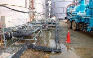 Se filtra agua radiactiva en Fukushima